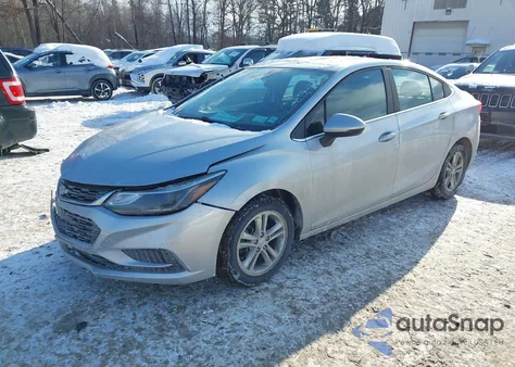 2018 Chevrolet Cruze Lt Auto из США, поврежденный, VIN 1G1BE5SM8J7142119